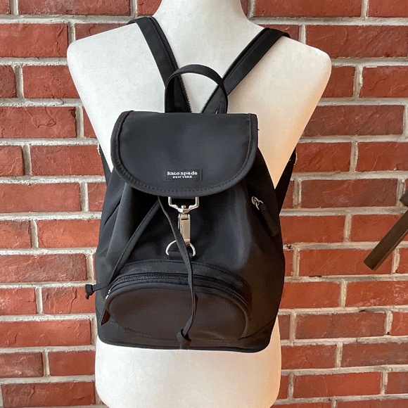 kate spade Handbags - •Kate Spade New York Black Nylon Backpack Shoulder Bag